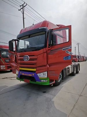 Faw Jiefang caminhão usado cabeça de tractor J7 500 HP 6x4 forte