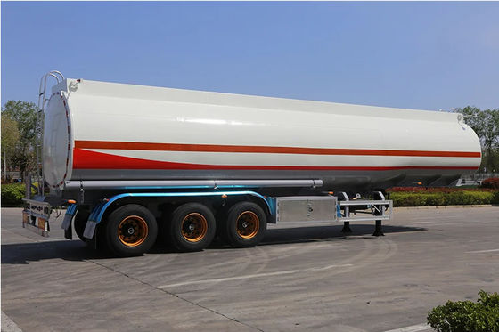 Tanker de combustível diesel portátil de 7000 galões, reboque, tanque de óleo 3 eixos, aço carbono
