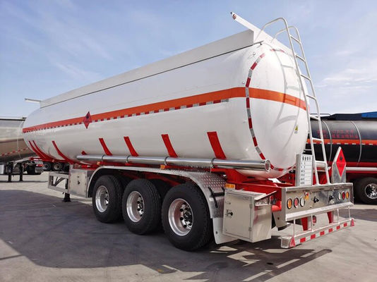 3 eixos 42000 45000 litros Alumínio Carbono Aço Tanker de óleo Tanque de combustível Semi-remolque Tanker de óleo Truck trailer