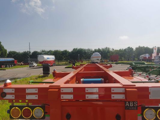 12m Semi-remolque esqueleto 40ft Container Frame fechaduras